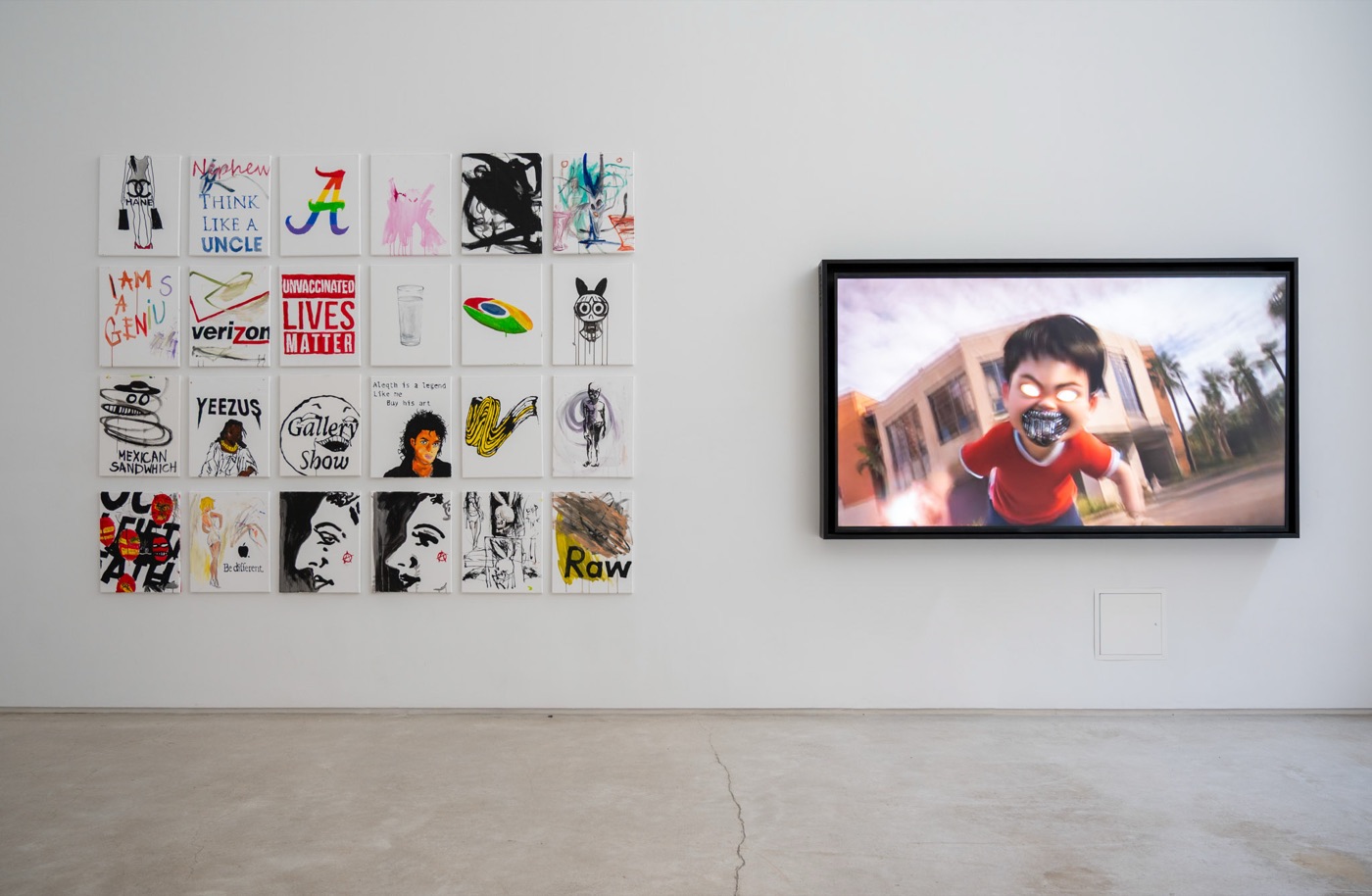 Aleqth: Gallery Show — installation view 2