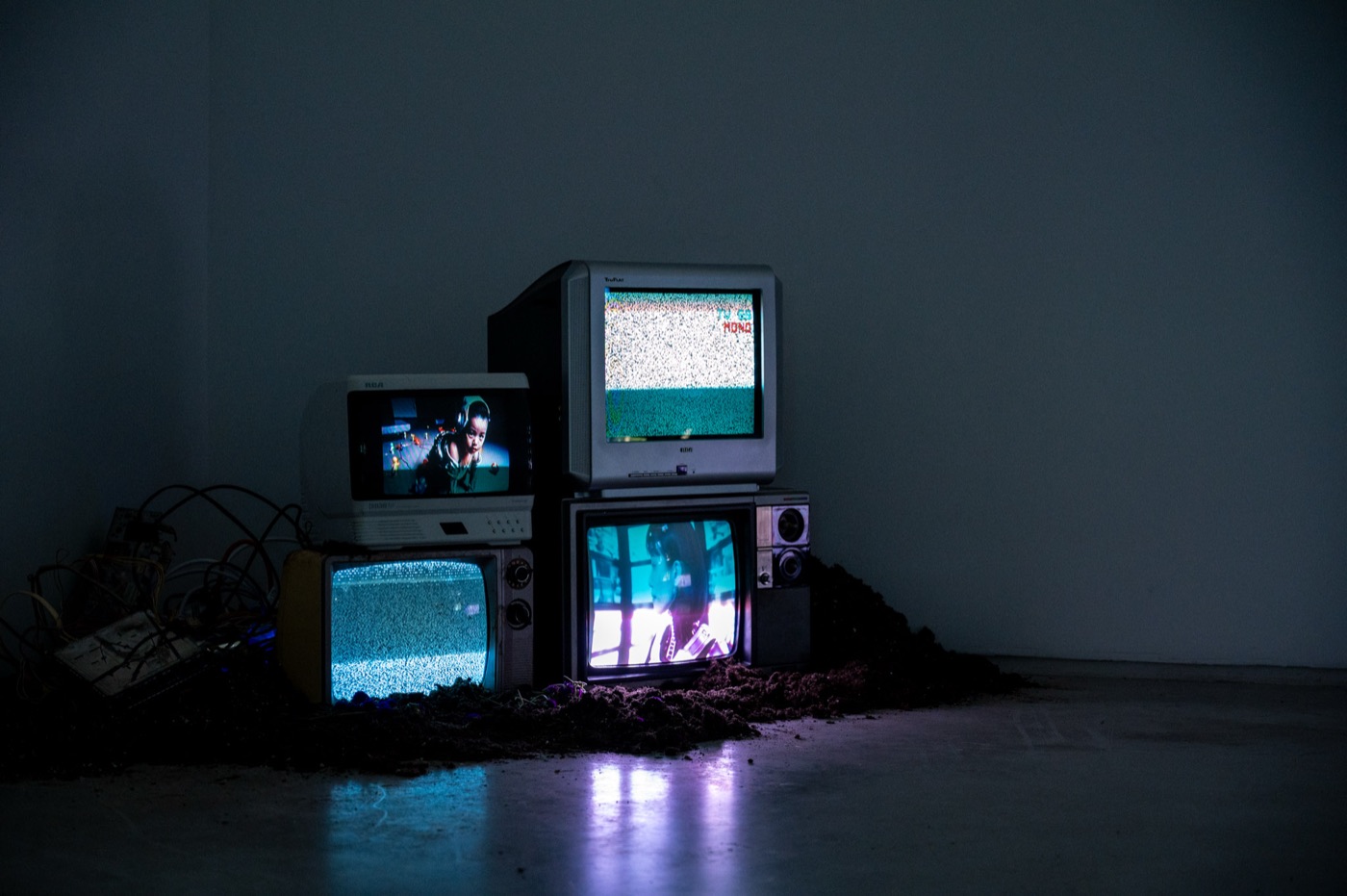 EGO in the Shell: Ghost Interrogation — installation view 1