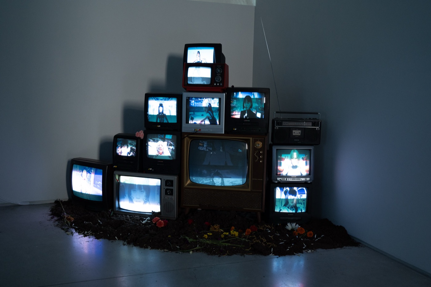 EGO in the Shell: Ghost Interrogation — installation view 2