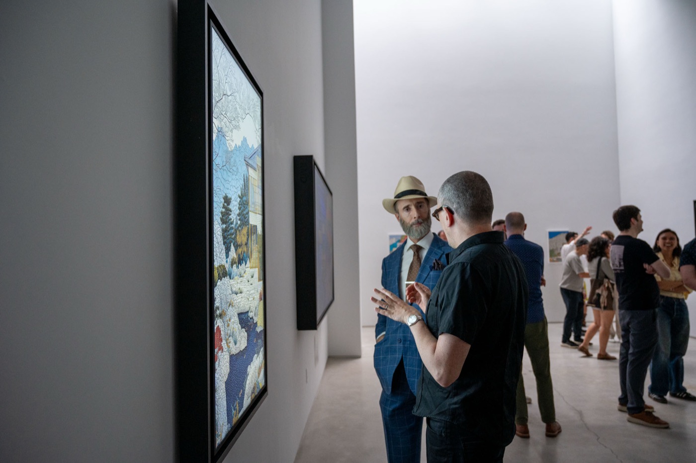 Richard Nadler: ArchiTextures — installation view 1