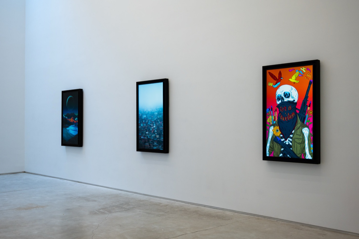 When Pixels Learned to Samba — installation view 1
