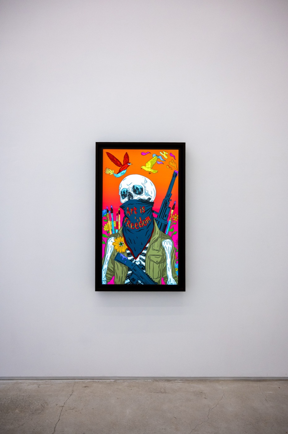 When Pixels Learned to Samba — installation view 8